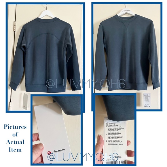 Lululemon “All Yours Crew” Top🎉HP🎉 - Picture 2 of 3